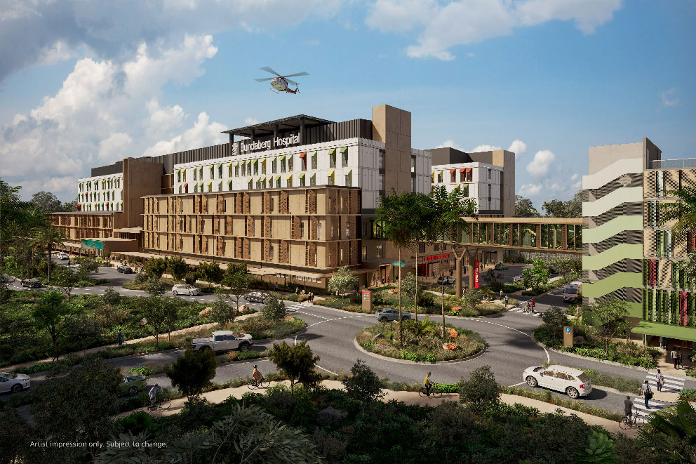 New Bundaberg Hospital Render